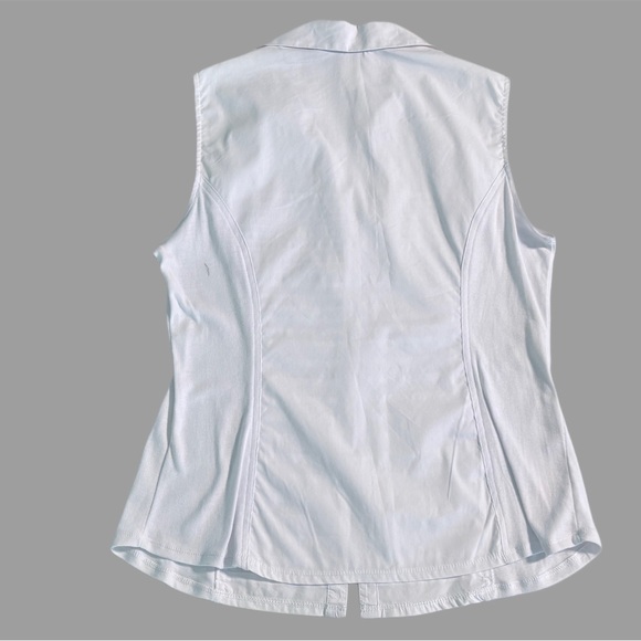 Cotton Tuxedo type sleeveless button down |Size XL - Picture 6 of 6